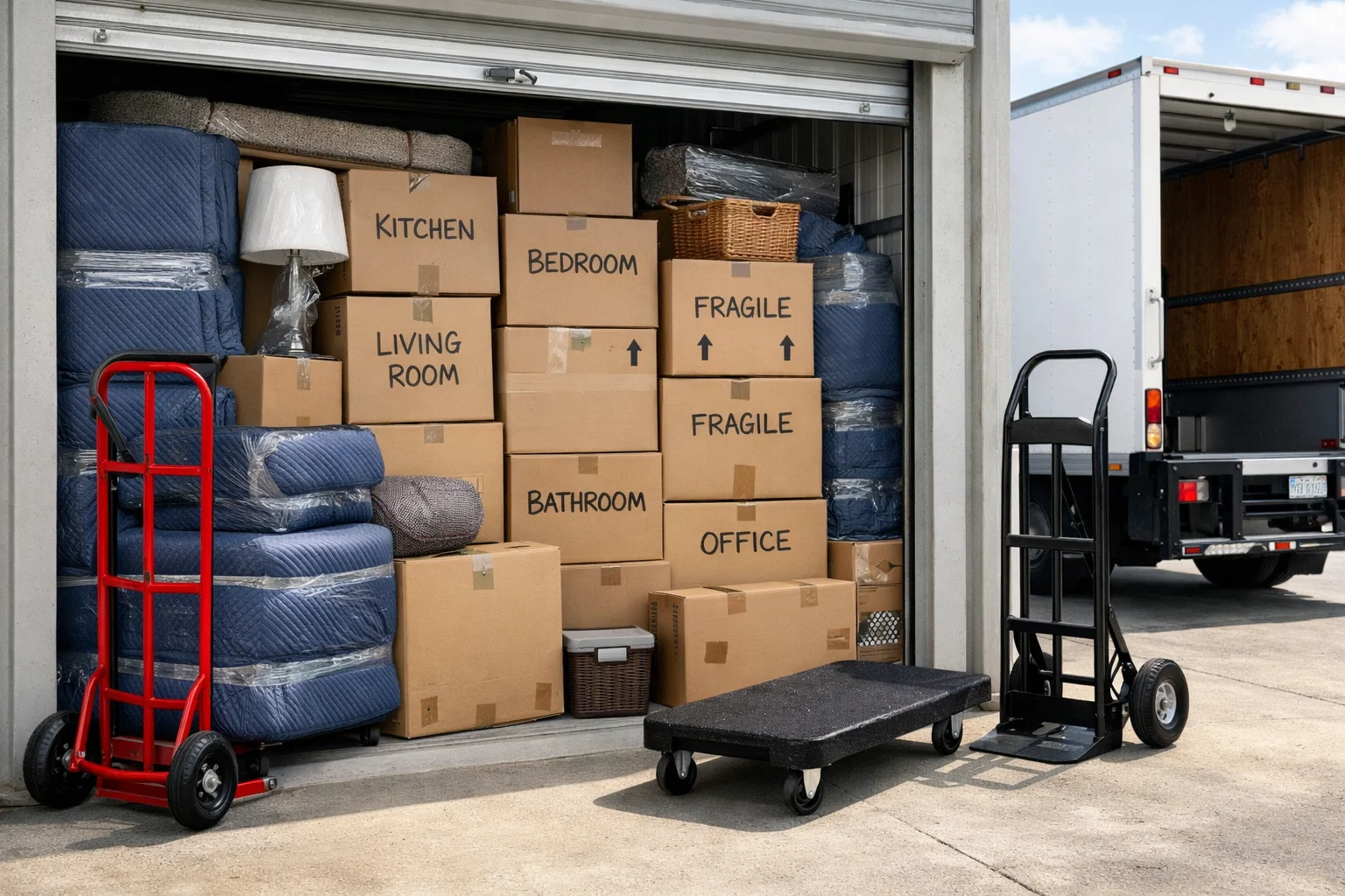 Storage Unit Moving Made Easy (From Packing to Transportation Explained)