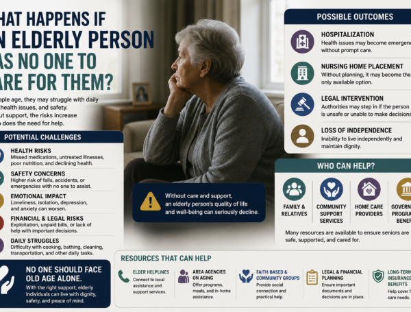 What Happens If An Elderly Person Has No One To Care For Them?